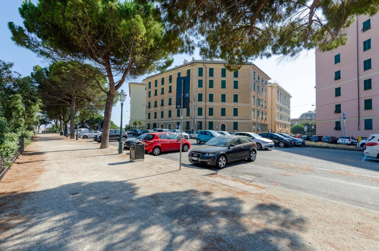 Joivy Spacious Family Apt For 4, In Carignano, Genua Exteriör bild